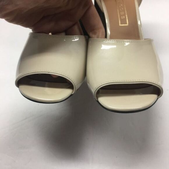 MARC JACOBS Kasia Patent Leather Sandal Heels Womens Size 38 US 8 - Picture 6 of 8